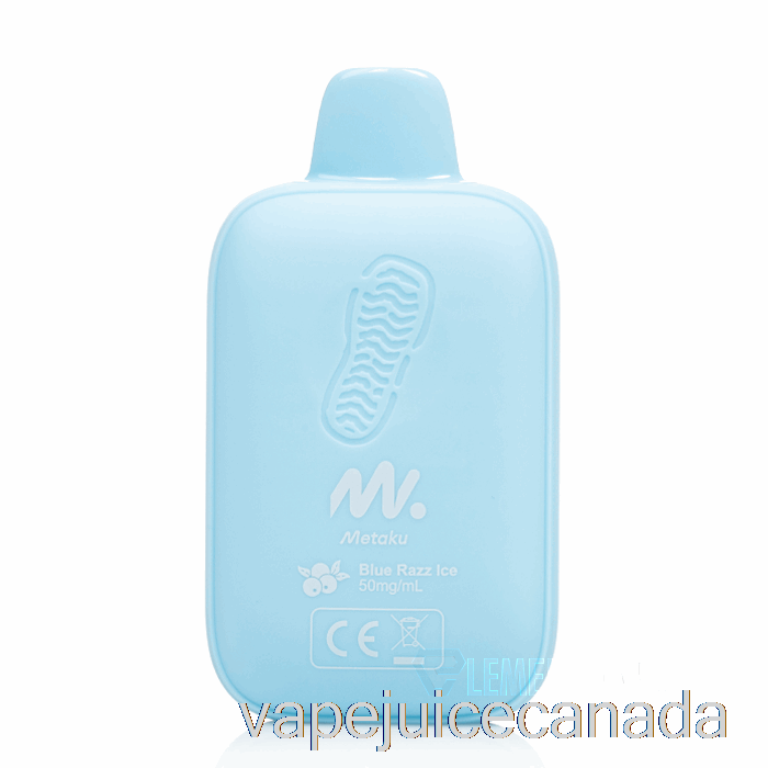 Vape Juice Metaku Moonwalk 9000 Disposable Blue Razz Ice